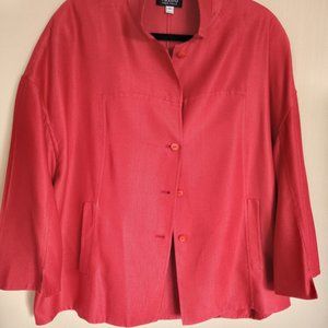 Chado Ralph Rucci Stunning 4 piece suit 100% Silk size 14